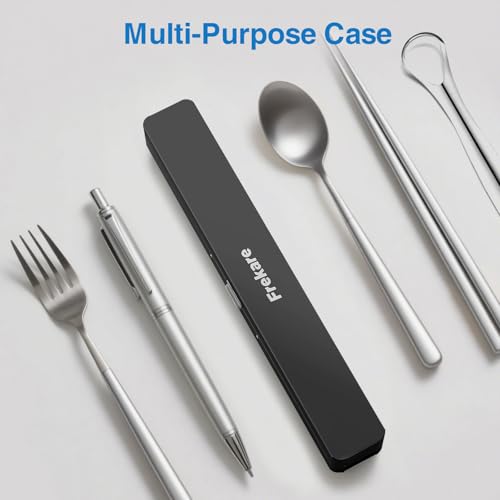Frekare Toothbrush Travel Case Aluminum, Manual Tooth Brush Holder for Traveling, Portable Toothbrush Container for Bathroom, Camping, Business Trip, School (Black) - color: Black, size: 1 Pack