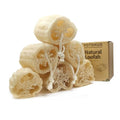 Natural Luffa Sponges Exfoliating Body Scrubber(4.7" Family 6Pack),Organic Loofah Unveil Your Skin's Natural Beauty - color: 6pack4.7"