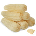 11.8 inches Natural Loofah Sponges Pack of 6, for Kitchen Dishes Body Scrubber