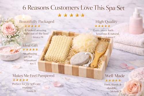 Deluxe Spa Gift Set – Enhanced Relaxation Kit with Accessories - size: Serenity Spa Box
