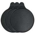 5.9" Shower Drain Plug, Rubber Drain Cover, Black Bathtub Drain Plug, Bathtub Drain Cover, Bathroom Sink Drain Cover, Kitchen Sink Drain Stopper (3 Pack) - color: Black