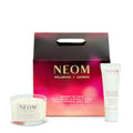 NEOM Moment of Calm Gift Set I Contains Real Luxury Travel Candle 75g Real Luxury Multi-Mineral Body Milk 30ml I 100% Natural scents I Lavender, Jasmine and Sandalwood