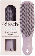 Kitsch Scalp Renewal Brush - Exfoliating & Scalp Massager for Hair Growth, Gentle Head Massage Brush to Remove Buildup, Boost Circulation & Relaxing Head Scrubber for Washing Hair - Soft Violet - color: Soft Violet