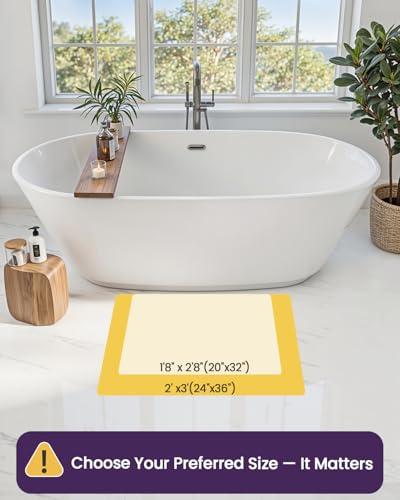 DEXI Rustic Star Bathroom Rug, 32x20 Non Slip Washable Bath Mat Absorbent, Ultra Soft Plush Microfiber Bathmat Quick Dry for Shower Floor, Tub, Sink, Colorful Stripes - color: Stripes Blue and Star, size: 32" X 20" (Rectangular)