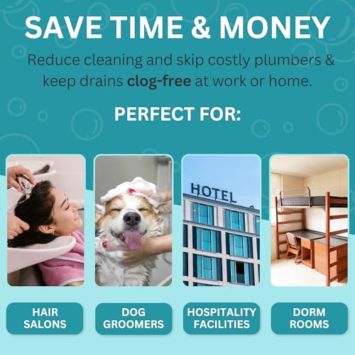 50 Pack Disposable Shower Drain Hair Catcher Mesh Stickers - Peel & Stick Drain Strainers to Prevent Clogs, Strong Waterproof Adhesive, Mess-Free Disposable Drain Covers for Shower & Bathtub - size: 3.5" Round - 50