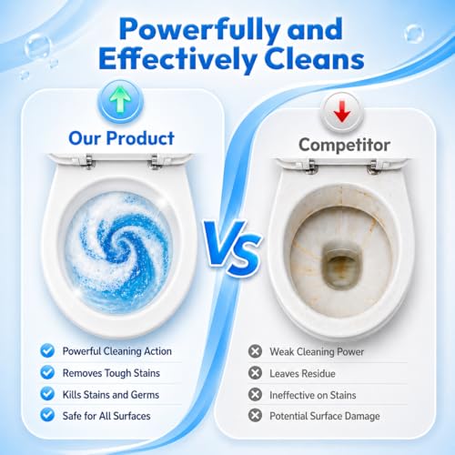 60 Count Wand Refills for Clorox Toilet Brush, Disposable Heads for Deep Cleaning, Instant Foam - color: 60 Pack