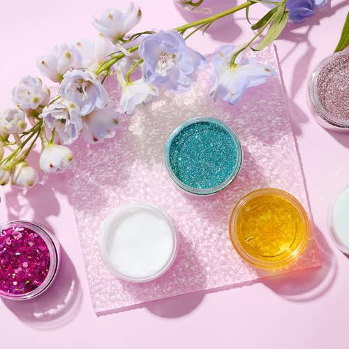 Eternal Moment 36 Pack 2 OZ Plastic Jars Round Clear Cosmetic Container Jars with Clear Lids, Perfect for Lotion, Slime，Cream, Ointments, Makeup, Eye Shadow, Samples, Pot, Travel Storage - color: Clear Lid, size: 2 Ounce