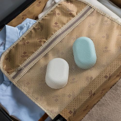 2 Pcs Travel Soap Box,Portable Soap Holder with Lid,Essential for Camping,Gym,Bathroom-Baby Blue+White - color: Baby Blue+white