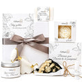 Luxury Spa Gifts for Women, Pamper Self Care Gift Set with Shower Steamers, Body Scrub, Candle & Gua Sha, Birthday, Bridal Shower & Thank You Gifts - color: Birthday