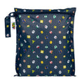 Bumkins Waterproof Wet Bag for Baby, Travel, Swim Suit, Cloth Diapers, Pump Parts, Pool, Beach, Gym Clothes, Toiletry, Hook to Stroller, Daycare, Zipper Reusable Wetdry Packing, Nintendo Super Mario - color: D1 Super Mario Lineup, style: Wet Bag