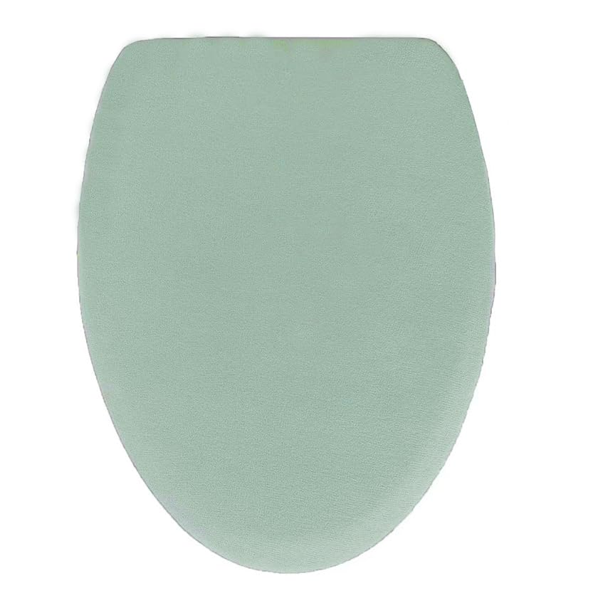 Madeals Memory Foam Toilet Mat and lid Cover Set with Toilet Tank Cover 3 Piece Toilet Set Sage Green - color: Sage Green