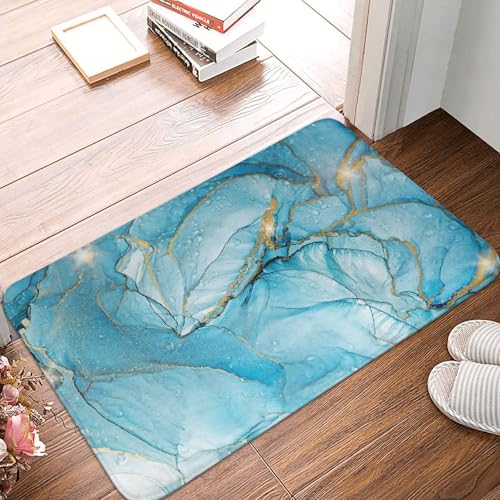 Bath Mat Flamingo Sunset Palm Trees Beach Quick Dry Bathroom Rugs Non Slip Absorbent Shower Flannel Rug Floor Mat for Bathroom,Bathtub,Sink,Bedroom,16"X24" - color: Cay12