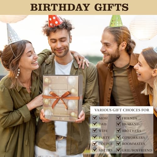 Birthday Bath Gifts, Spa Gift Basket for Women & Men Birthday Spa Gift Box | Home Spa Set, Beauty Personal Care Bath Essentials, Butter, Candle, happy birthday gifts box for women bath and body care