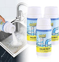 3PCS 2026 New Multi-functional Wild Tornado Pipe Dredge,Powerful Sink Cleaner Powder Fast Foaming for Kitchen Toilet Pipeline Quick Cleaning Tool