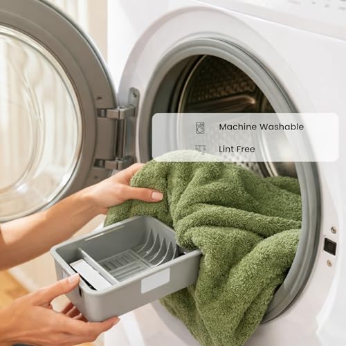 SEMAXE 8-Piece Cotton Bath Towel Set with Hanging Loops for Bathroom, Green | Complete starter set for daily showers, sink-side use, small bathrooms, and guest baths, OEKO-TEX certified, easy care - color: A05: Green