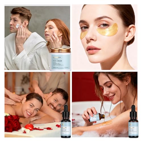 Gifts for Women & Men, Birthday Gifts, 30pcs Ylang Spa Gifts Basket Set for Women, Face Skin Care Gift Set, Bath & Body Gifts Basket Set, Birthday, Christmas, Anniversary, Fathers Day, Mom, Dad
