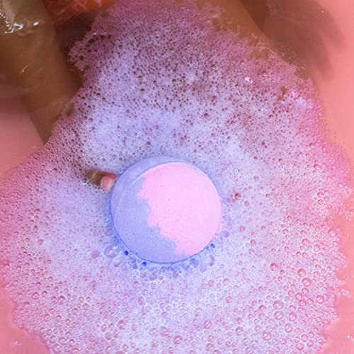 Musee Rainbow Bath Bomb Set | Relaxing Aromatherapy Bath Bombs | Gift Set for Women | Contains 5 Organic Bathbombs | Paraben-Free & Sulfate Free | Handmade in The USA - style: Rainbow