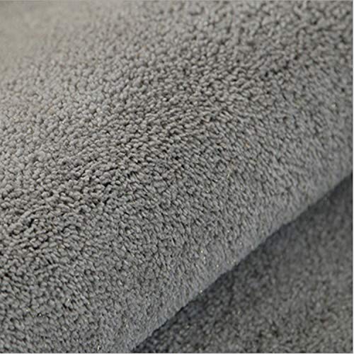 Grey Memory Foam Bath Mat - Incredibly Soft Absorbent Rug Sets - Non-Slip and 17 x 24 inches - Use for Kitchen or Bathroom - color: Grey, size: 17 x 24 inches