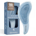 Detangler Brush, Curly Hair Brush for Women, Men & Kids - Wet & Dry Detangling Hair Brush for Curly, Thick, Fine & Wavy Hair - Anti-Breakage Wave Brush, Pain-Free Hairbrush, Mist Blue - color: Mist Blue