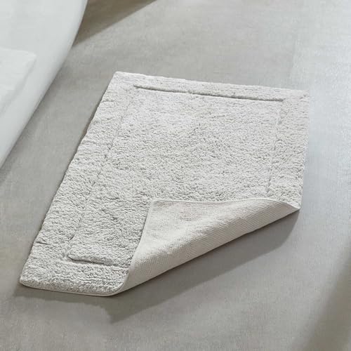 Calvin Klein - Bathroom Rug, Soft & Absorbent Bath Mat, Modern Bathroom Essentials (Essence Silver Grey, 24" x 40") - color: Essence Silver Grey, size: 2' x 3'4" (Rectangular)