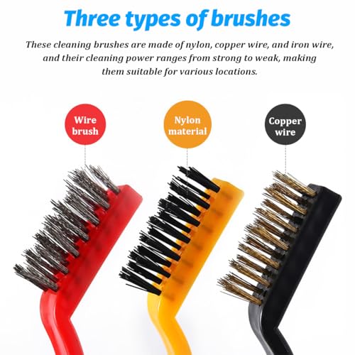 11PCS Car Detailing Brush Set, Soft Boar Hair Vehicle Interior Exterior Detail Cleaning Brush, Automotive Detailing Cleaner Kit for Wheel, Air Vent, Seat, Universal for Most Vehicles