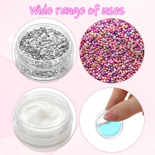 10 Pcs 5g Makeup Travel Containers with Lids & 5 Pcs Mini Spatulas, Empty Cosmetic Sample Jars Small Refillable Leak Proof Plastic Bottles for Lip Balm Creams Lotion Lip Scrub Foundation - size: 5 ml