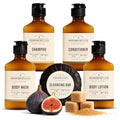 WOODBURY & CO Travel Size Shampoo Conditioner Body Wash Lotion & Soap (150 PK, 1.7 oz each), Guest Bathroom Essentials Toiletries Airbnb Bulk Mini Sets Hygiene Kits Paraben Free Air Bnb Toiletry