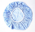 Shower Cap for women regular hair shower cap for Long Hair all Hair Lengths Waterproff (blue) - color: gray