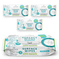 Juniper CLEAN 3 Pack Surface Cleaning Wipes with Bleach, All-Purpose Cleaner for Bathroom, Kitchen, Office, 216 Count Soft Flow, Fresh Scent, Lint Free & Durable - size: 72 Count (Pack of 3)