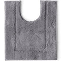 Lands' End Non Skid Bath Rug Rich Steel Rug- Contour - color: Rich Steel, size: 1'11" x 1'8" (Rectangular)