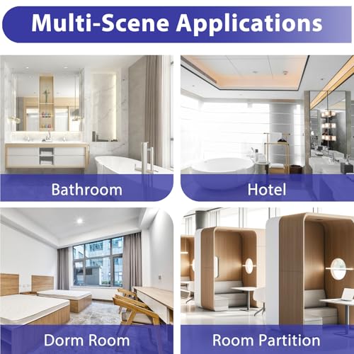 No Hook Shower Curtain with Snap in Liner, Waffle Shower Curtain Set for Bathroom, Hotel Style with Semi-Sheer Top Window, Waterproof & Washable, Navy Blue, 71" W x 86" L - color: Navy Blue, size: 71"W x 86"L (Pack of 1)