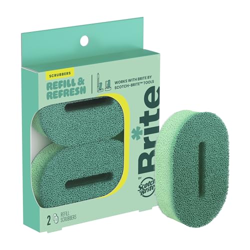 Brite by Scotch-Brite Refill Scrubbers, 2 Pack - style: Refill Scrubbers