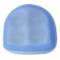 Inflatable Hot Tub Seat Booster with Suction Cups & Mesh Cover, Dual Use Inflatable Hot Tub Cushion Seat, Non Slip Blow Up Pillow Hot Tub Chairs Accessories for Adults Elderly Spa Bathtub - color: Blue