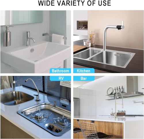 Sink Splash Guard Silicone Sink Faucet Mat Sink Accessories | for Kitchen, Bathroom, Sink Sponge Holder (Black) - color: Black