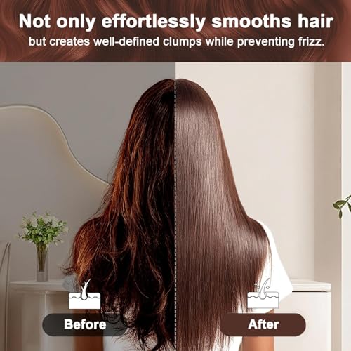 Wet Natural Boar Bristle Hair Brush for Fine Hair - A Great Gift | Smoothing Vented Detangling, Hair Texture, Gentle Scalp Feel, for Women and Men, Paddle, Frizz, Thin Hair, High Quality - color: Light Gray
