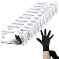 Disposable Gloves Large, Nitrile and Vinyl Blend Latex Free Gloves, 4 Mil,1000 Pc. Food Grade Glove for Cleaning, Food Prep, Hair Dye, Tattoo, Black - color: Black, size: Large-1000pc