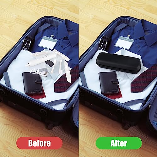 Hooqict Electric Toothbrush Travel Case for Oral-B Pro 1000, 2000, 3000, 3500, 1500 Travel Toothbrush Case Holder with Mesh Pocket Cover Protection, Protective Storage Bag Toothbrush Carrier - color: Black