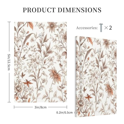 Light Switch Cover Boho Floral Beige Flower And Leaf Botanical Decorative Switch Plates 1 Gang Blank No Device Outlet Covers Electrical Wall Plates for Bathroom Bedroom Decor - color: Boho Floral Beige Flower And Leaf Botanical, size: No Device Blank - 5
