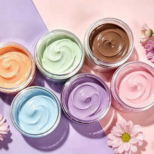Eternal Moment 36 Pack 2 OZ Plastic Jars Round Clear Cosmetic Container Jars with Purple Lids, Perfect for Lotion, Slime，Cream, Ointments, Makeup, Eye Shadow, Samples, Pot, Travel Storage - color: Purple Lid, size: 2 Ounce