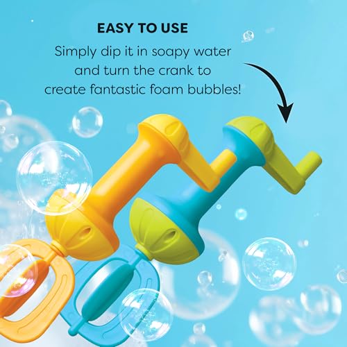 HABA Kids Bubble Bath Whisk 2 Pack - Bath Toys for Sensory Play, Motor Skill Development, Water Play and Bath Time Fun - style: Two Pack