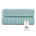 Classic Turkish Towels CTT Premium 2 Pack Bath Towels Set, Made with 100% Turkish Cotton, Spa & Hotel, Quick Drying Towels, Absorbent & Comfy | 27"x54" (Spa Green) - color: Spa Green, size: 2-Piece Bath Towel Set