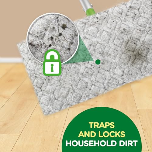 Swiffer Sweep + Mop, Dry Pads Refill, Floor Cleaner, Cleaning Cloths, Lavender, 32ct - size: 32 Count (Pack of 1)