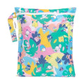 Bumkins Waterproof Wet Bag for Baby, Travel, Swim Suit, Cloth Diapers, Pump Parts, Pool, Beach, Gym Clothes, Toiletry, Hook to Stroller, Daycare, Zipper Reusable Wetdry Packing Pouch, Hello Kitty Luau - color: C6 Hello Kitty Luau, style: Wet Bag