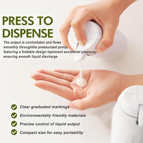 4 in 1 Travel Dispenser Bottles, Leak Proof Travel Bottles for Toiletries, 4 Pack 30ML Refillable Travel Size Containers for Shampoo, Onditioner, Travels Essentials (Green) - color: Green