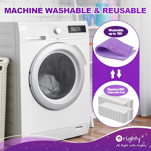 Orighty Reusable Mop Pads for Swiffer PowerMop, 20 Pack Power Mop Pads Refills for 13 ''-15 '' Spray Mop, Microfiber Mop Pads Refills for Multi-Surface Floor, Machine Washable - size: 20 Pack