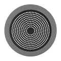 Danco 11085 Shower Drain Strainer, 5-3/4 inch, Matte Black - color: Matte Black, size: Round [Pack of 1], style: Shower