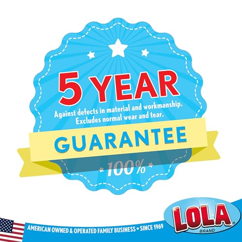 LOLA Toilet Brush and Holder Set, Classic Version, Durable Bristles for Deep Cleaning, w/Compact Space Saving Storage Holder, 1 Pack - size: 1 Pack, style: Classic Toilet Brush & Holder