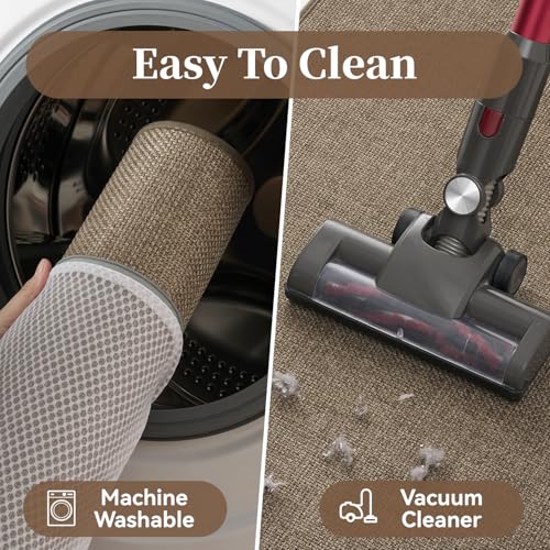 MontVoo Toilet Rugs U-Shaped, Ultra Thin Non Slip Contour Bathroom Rugs,Rubber Backing Washable Contour Bath Rugs for Toilet Mat,20''x24'',Khaki - color: Khaki, size: 20"x24"