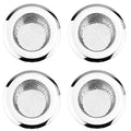 Drain Hair Catcher,Drain Stoper,Shower Drain Cover for Bathtub, Kitchen Sink Strainer, Stainless Steel Bathroom Sink, Drain Stopper with (4 PCS,2.1 in) - color: 4 Pcs,2.1 in
