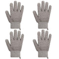 Exfoliating Bath Gloves 2 Pairs - Heavy Texture Body Scrub Gloves for Shower, Spa, Massage and Body Scrubs, Dead Skin Remover, Washing Gloves with Hanging Loop(Gray2) - color: Gray2